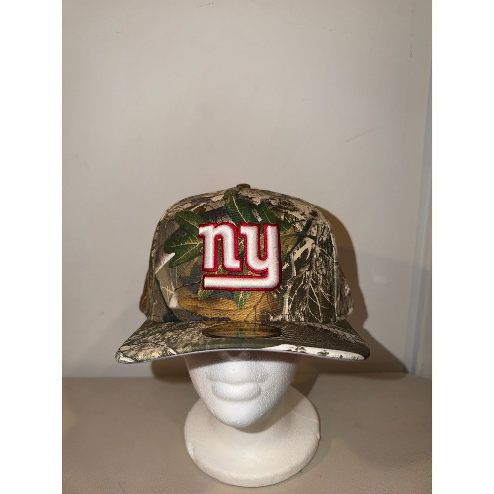 New York Giants New Era Realtree Camo 59 FIFTY Snapback (NWTS)